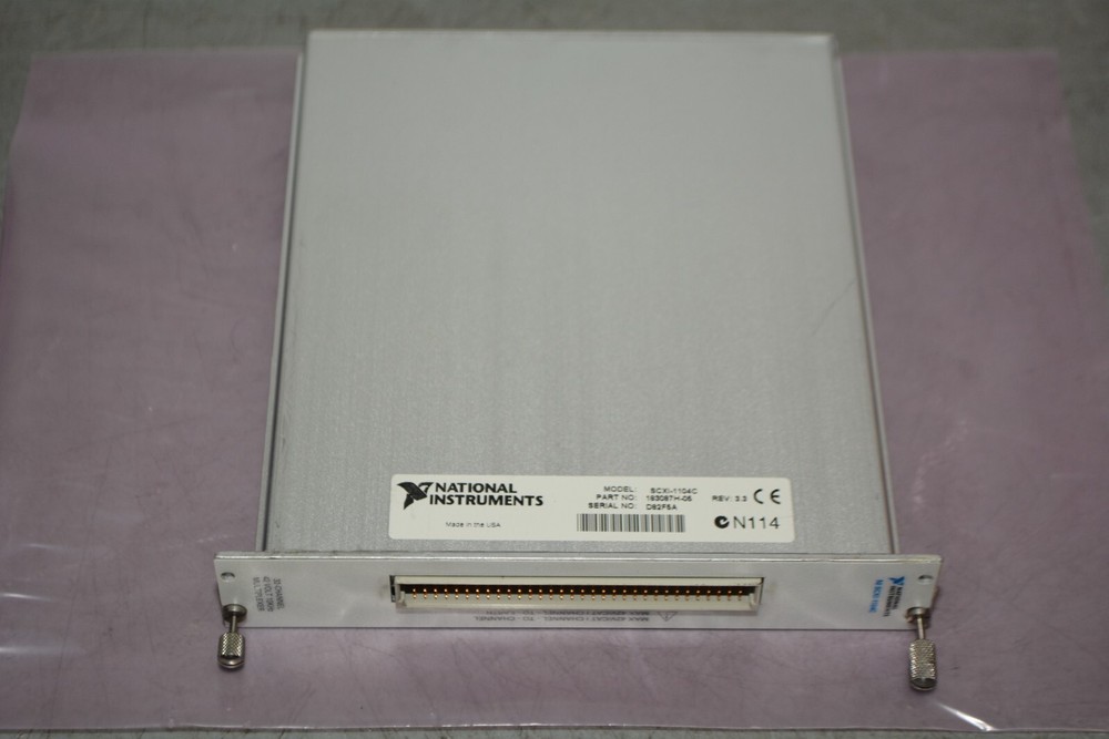 ^ National Instruments NI SCXI-1104C 32-Channel Medium-Voltage Input Module