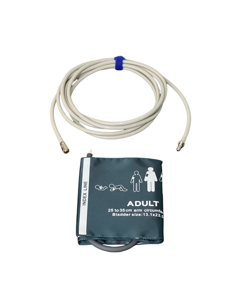 Physio Control Lifepak 15 NIBP Bundle - Air Hose + Cuff - Same Day Shipping