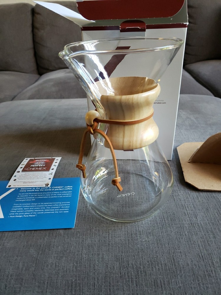 Chemex Classic 8 Cup CM-8A Coffee Maker, #1029