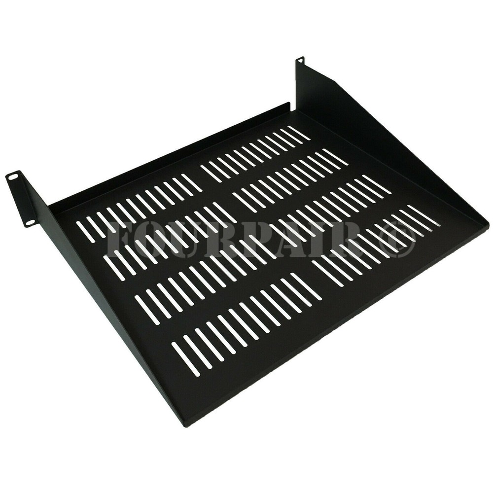 3 Pack - 19" 2U Cantilever Data Server Network Rack Mount Vented Shelf 15" Deep