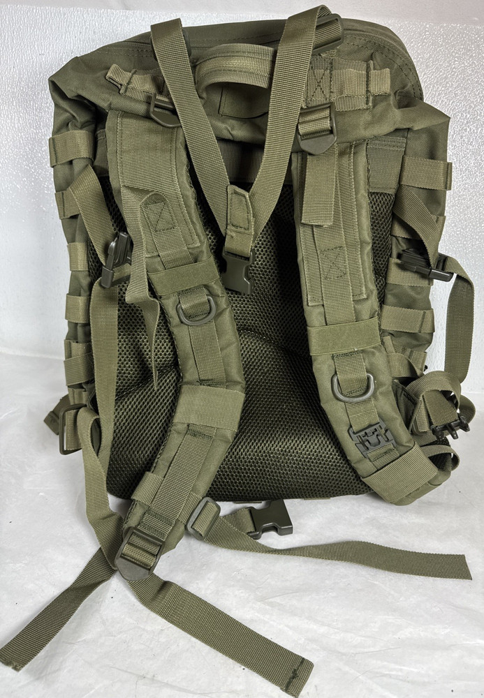 USCCA Military Green Tactical Backpack Adjustable Straps Multi Pocket
