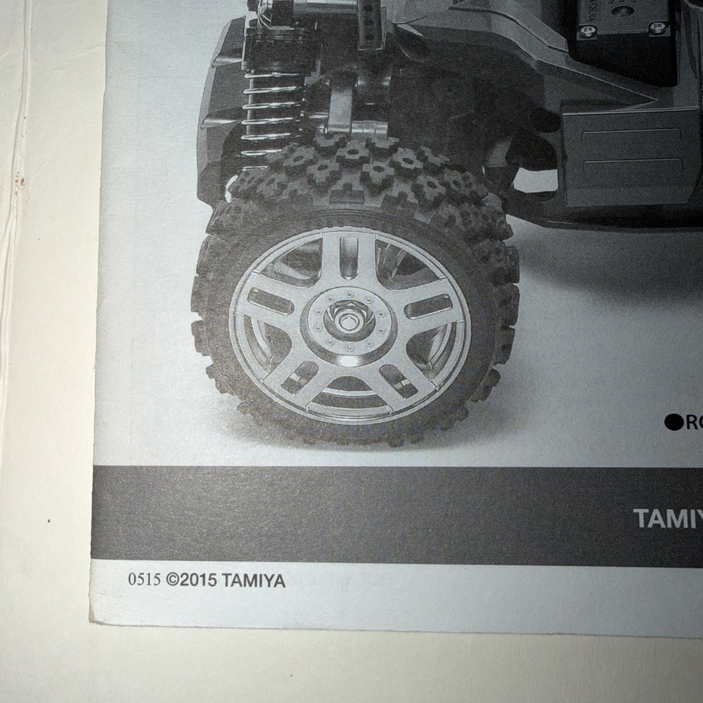 Tamiya Manual MF01X 11053993 2015