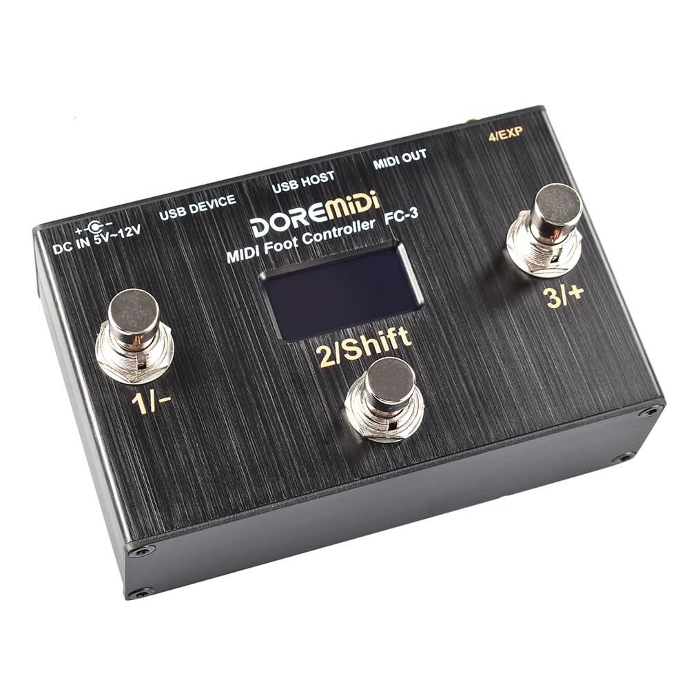 MIDI Foot Controller (FC-3) MIDI Controller Designed That Can Be Used for Foo...
