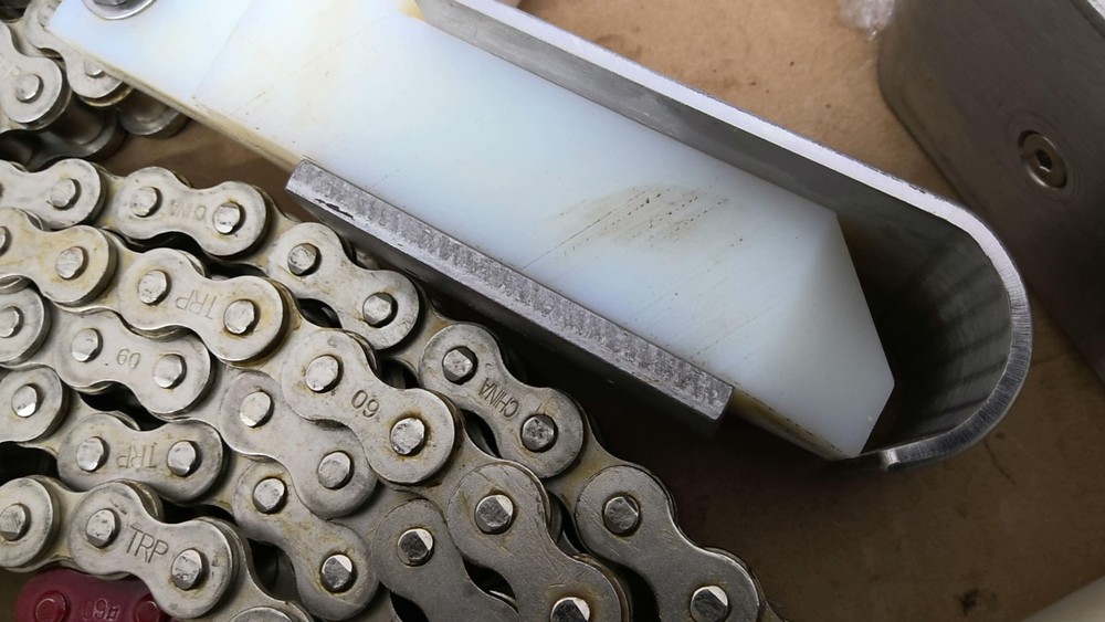 #60 Roller Chain 17' 5" Long with attachment