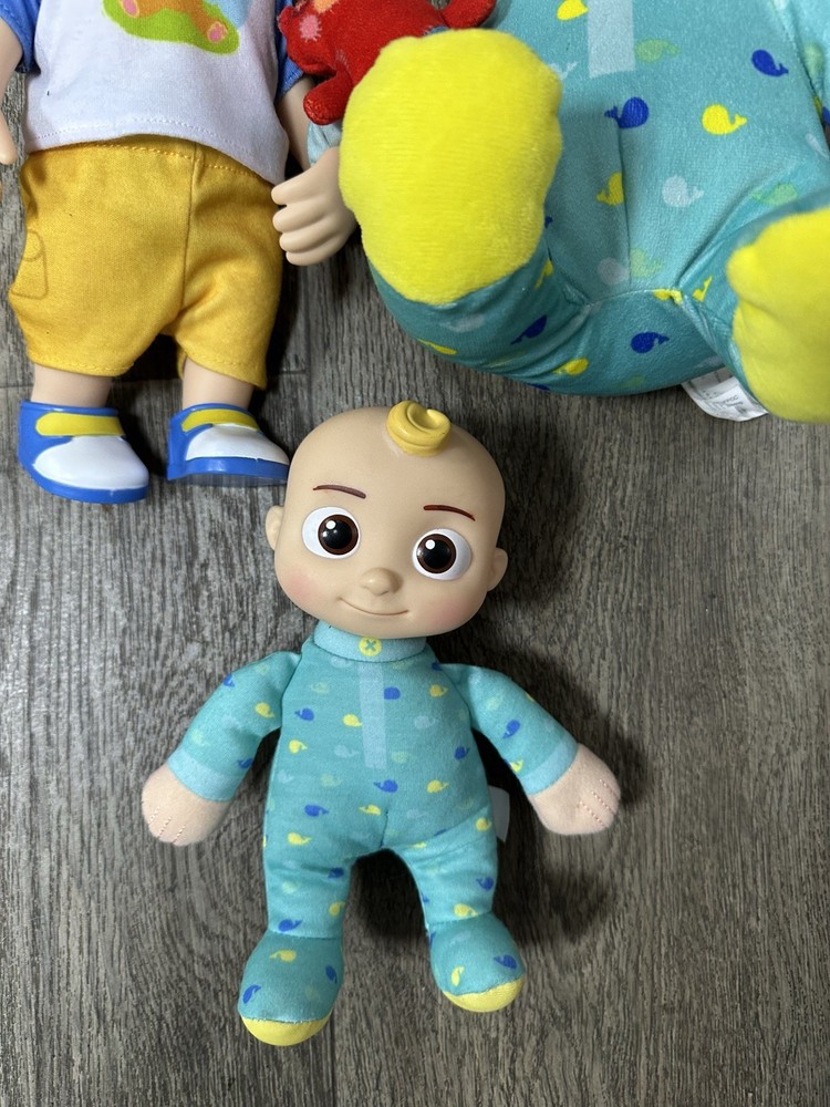 3 x Cocomelon Doll Bundle - Interactive Dolls & More