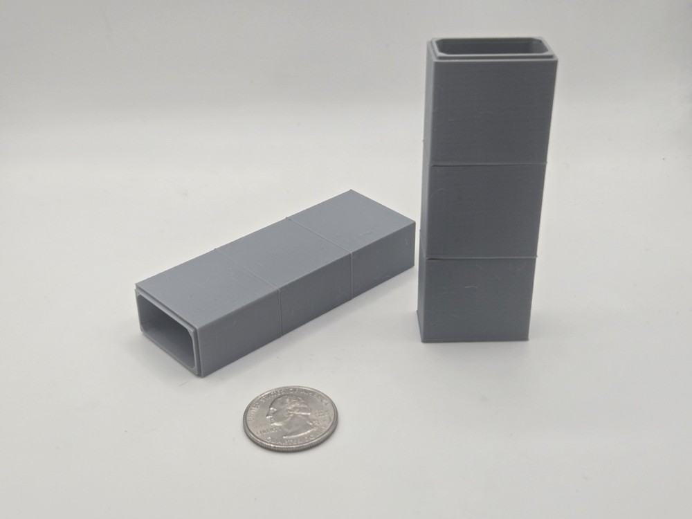 1/87 Scale 8'x4'x8' Box Culvert *6 Pack*