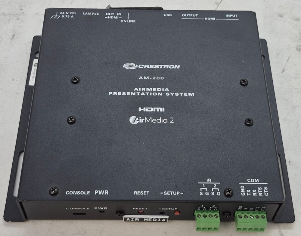 Crestron AM-200 Airmedia Presentation System - No Power Adapter