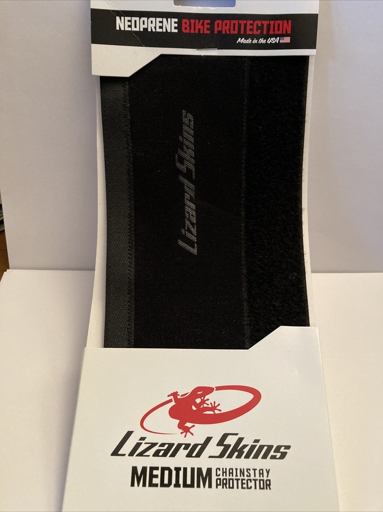 Lizzard Skins Neoprene Chainstay Protector - Black - Medium - New