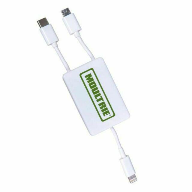 Moultrie Smartphone SD Card Reader Gen 3 Lightning Micro USB-C (MCA-13488) NEW
