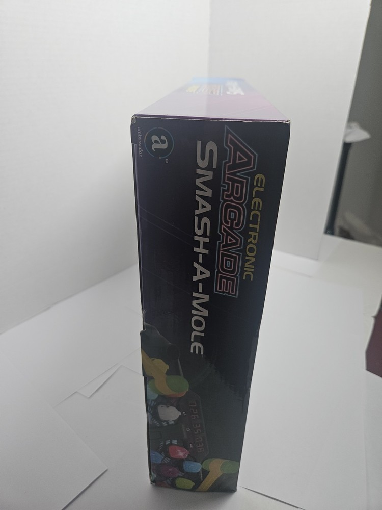 Electronic Arcade Smash-A-Mole By Ambassador Games 4 Different Playing Modes NEW