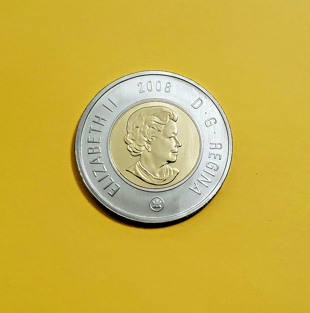 2008 Canadian Specimen Twoonie