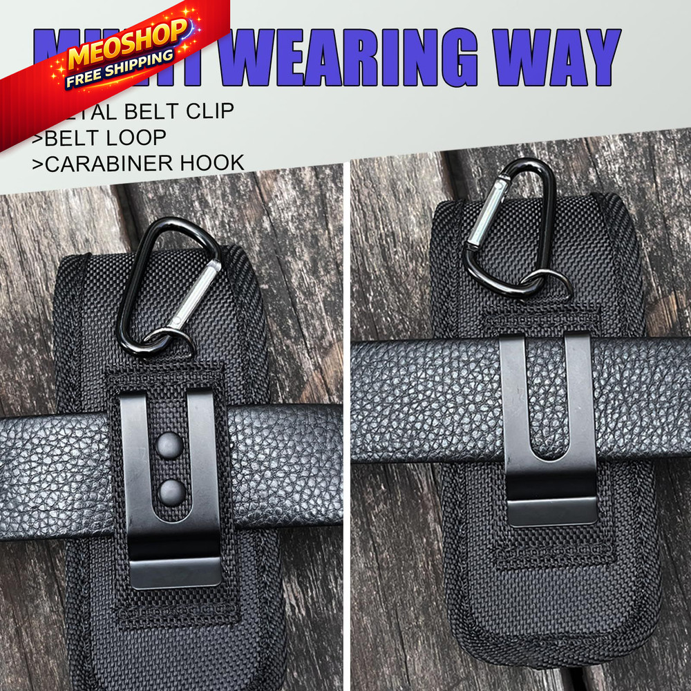 Multitool Sheath, EDC Belt Pouch Organizer for Men,Tool Sheath 1Pack Black
