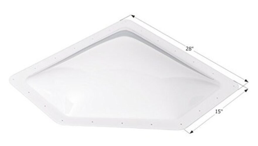01867 RV Skylight White