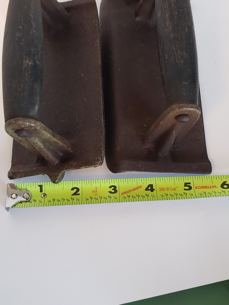2 Antique Vintage Masonry Tools Brick Layers Cement Work Wood Handles