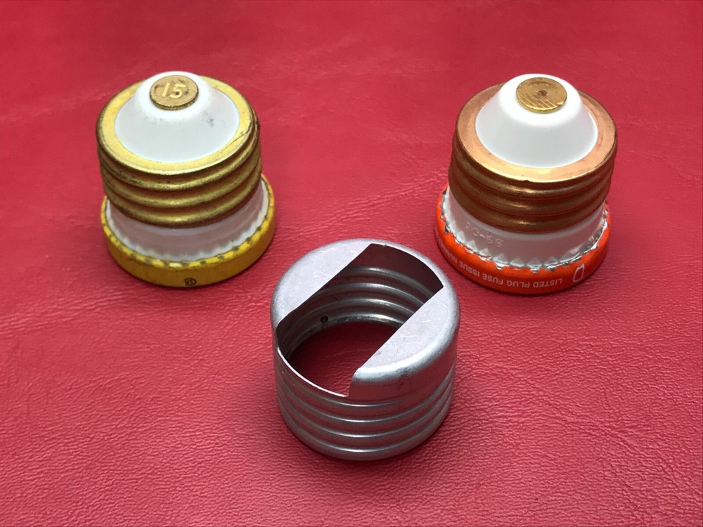 Federal Pacific FPE Edison Base CU-AL Fuse Socket Replacement Part Type W