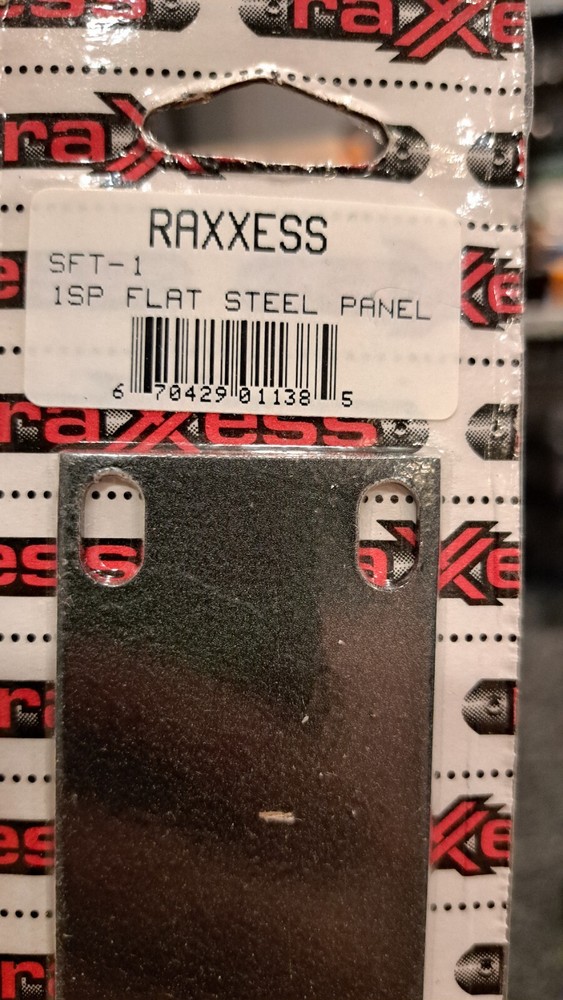 Raxxess 1-Space (1U) Rack Spacer Panel (Flat)