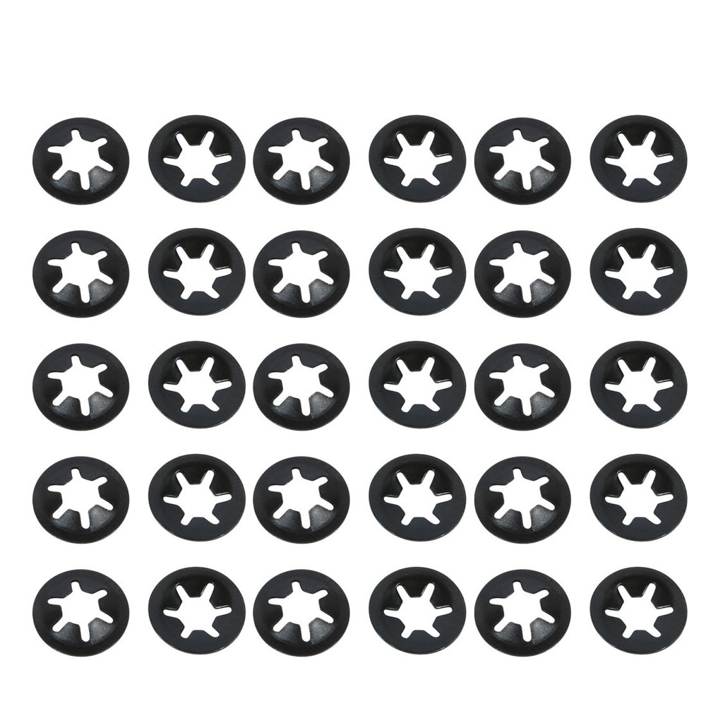 30 Pcs 5mm x 12mm Internal Tooth    ing Washers