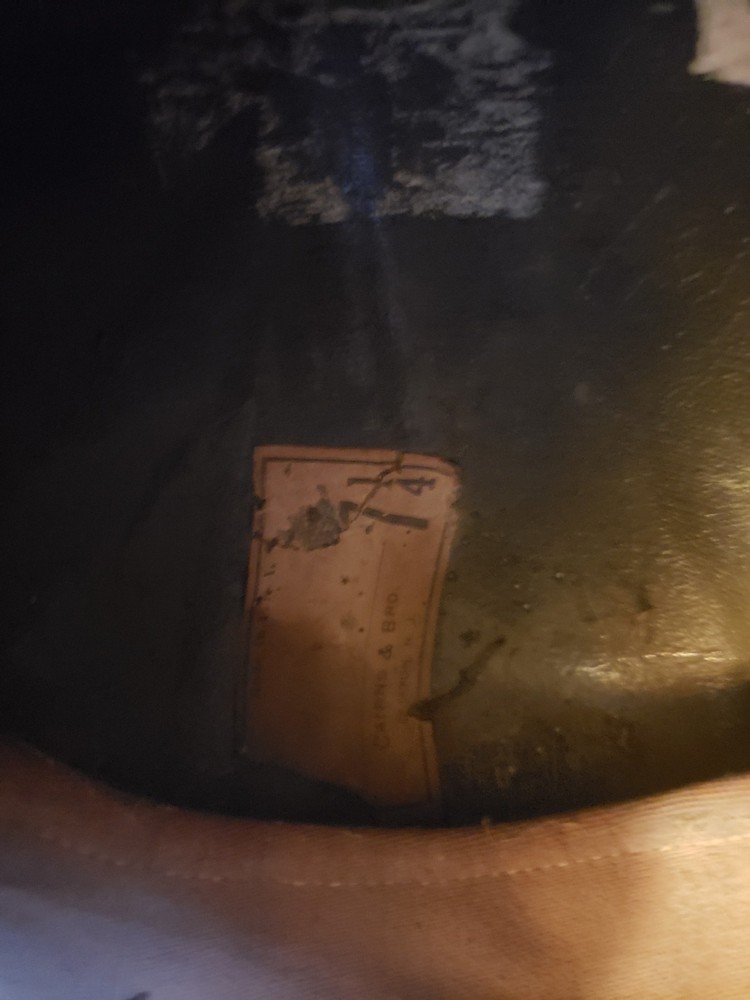 ANTIQUE Cairnes FIREMAN HELMET