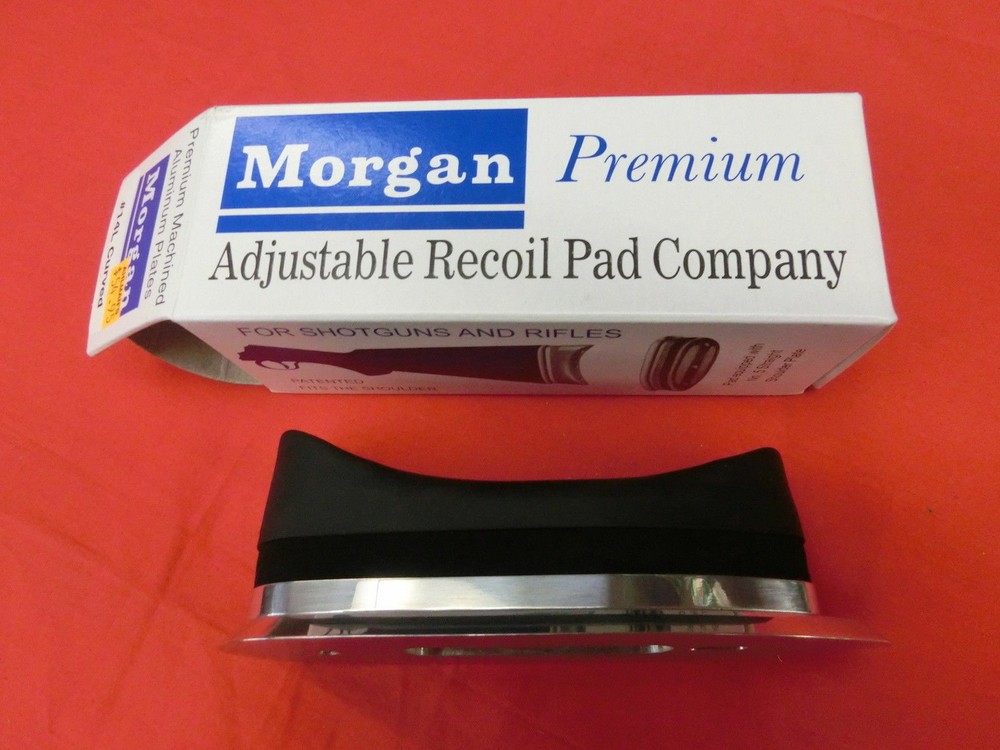 Morgan Adjustable Trap Recoil Pad -- Curved