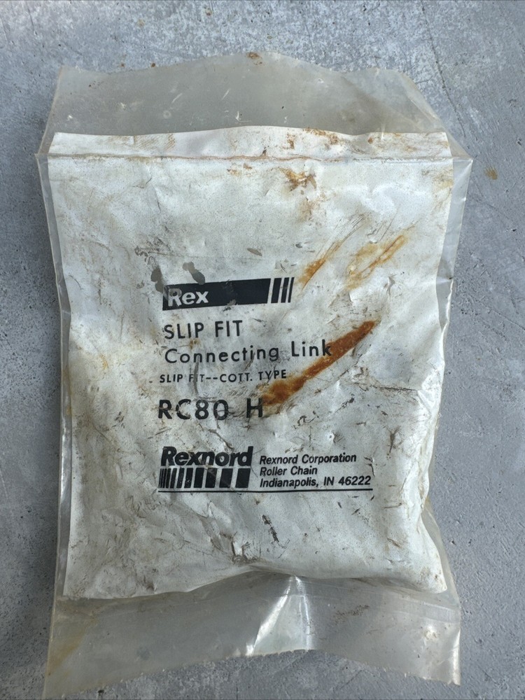 Rex RC80 Slip Fit Connecting Link
