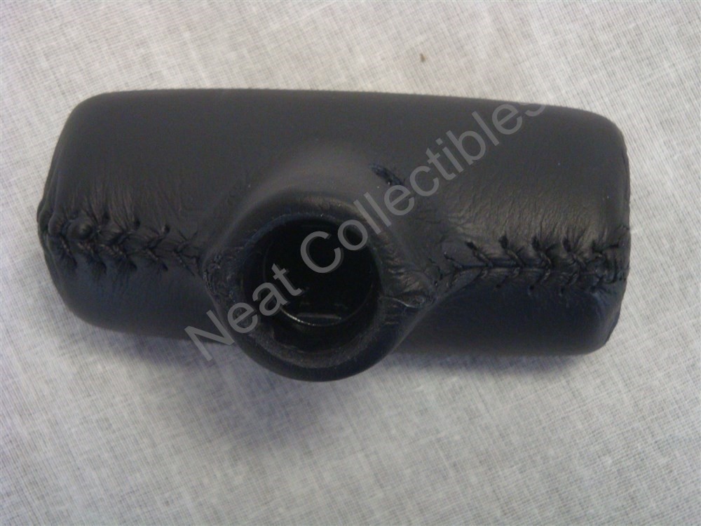 NOS OEM Ford Mustang Black Leather Shift T-Handle Knob Automatic Trans 1994 -96