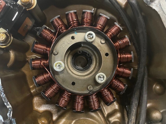 HONDA SES 125 DYLAN generator 2002