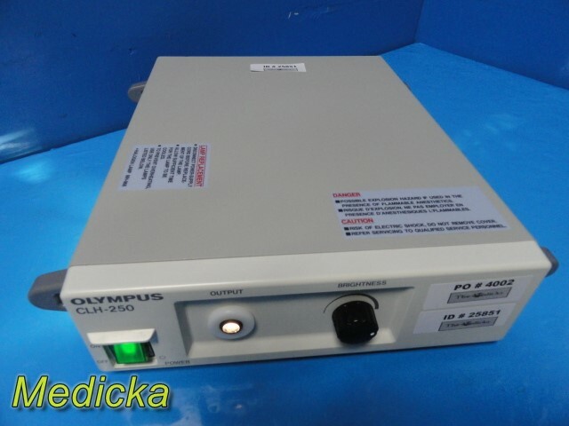 Olympus CLH-250 Halogen Lamp Light Source ~ 25851