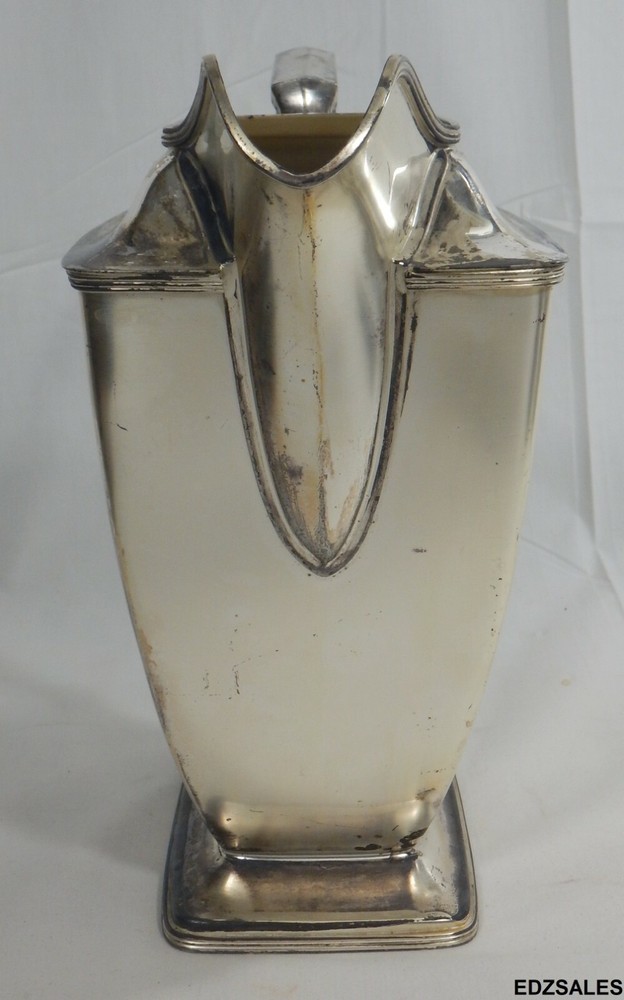 Pairpoint W.M. Mounts Silver Plate Water Serving Pitcher