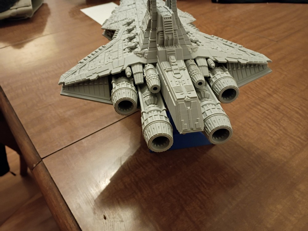 Star Wars Armada Venator Super Star Destroyer Scale With Display Stand