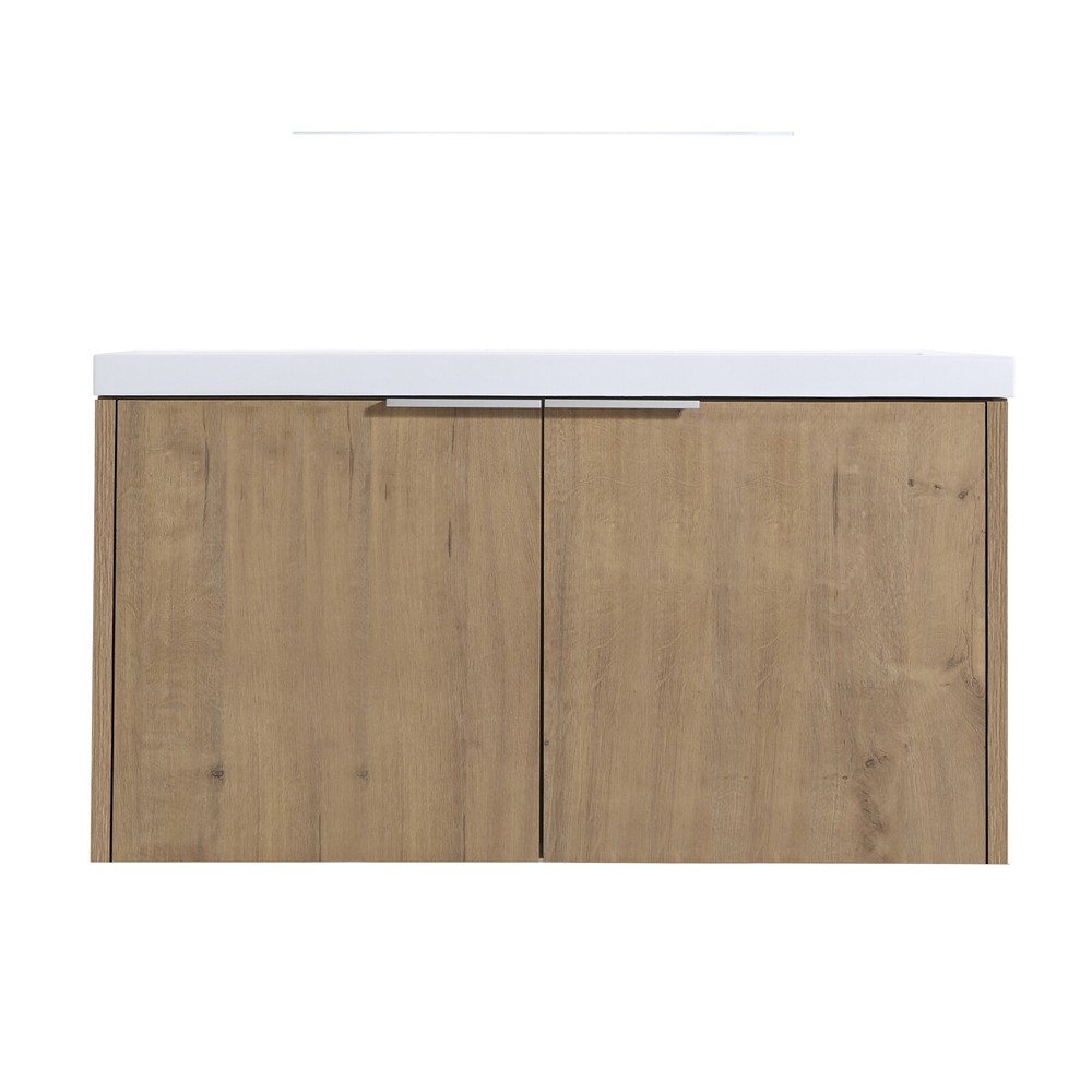 24" 30" 36" Bathroom Vanity Wall Mount Cabinet Float Mounting Design With Sink