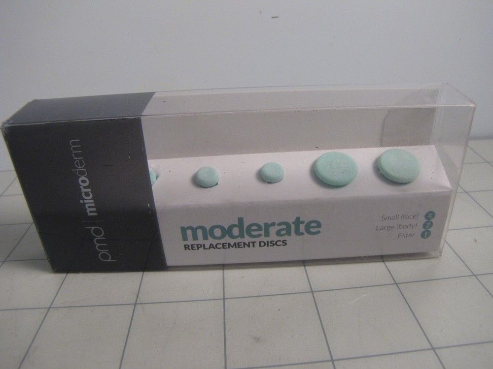 PMD Microderm Moderate Replacement Discs 4-Small 2-Large 1-Filter NEW