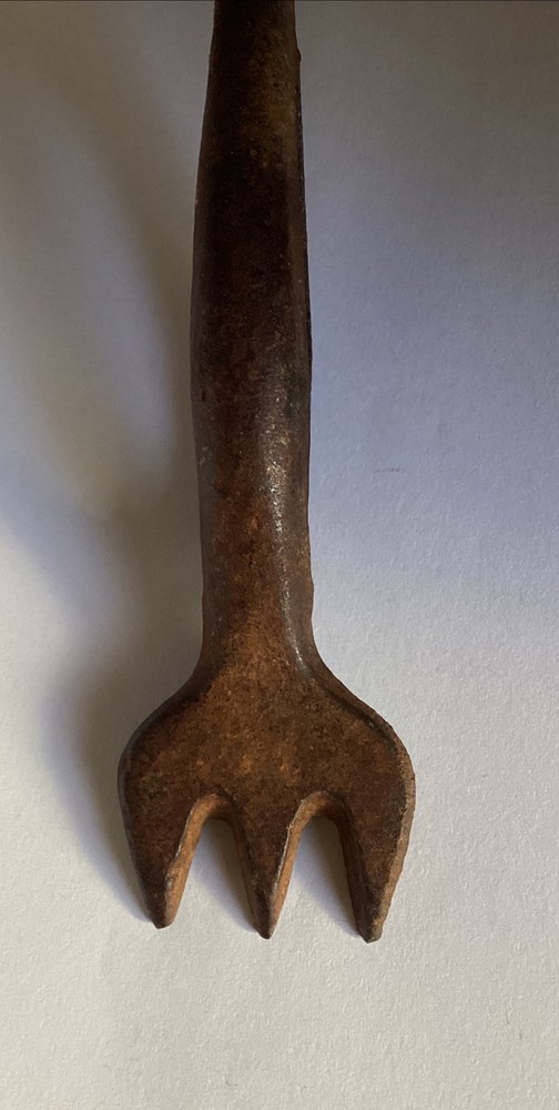 Primitive Solid Metal Meat Tenderizer Tool