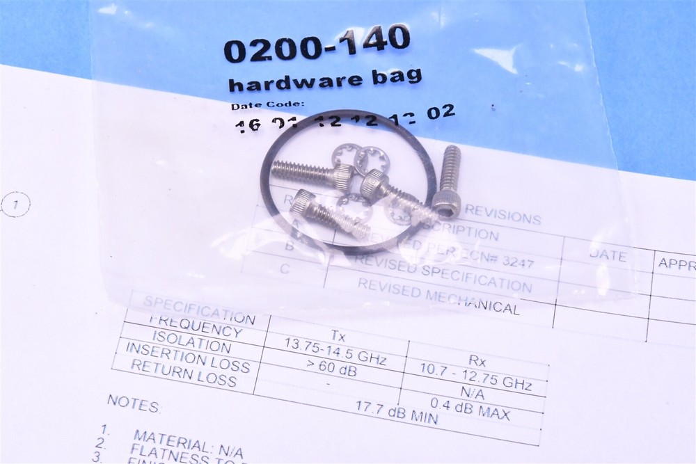 Prodelin TRF Offset Transmit Rejection Filter Ku Band