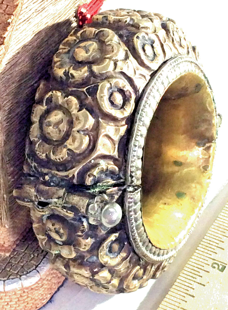 ornate Baroque Style Silver-plated candlestick holder