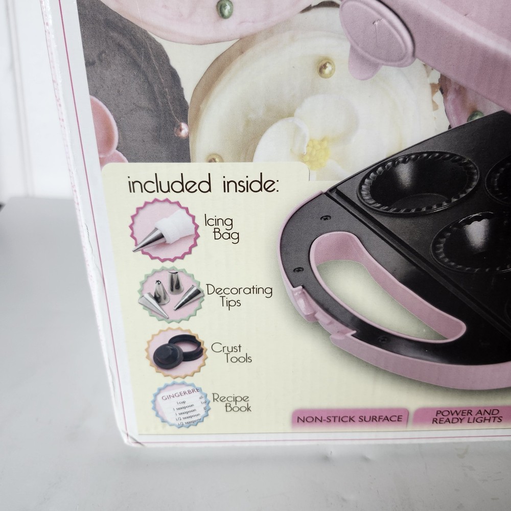 Babycakes Mini Cupcake Maker, Pink Makes 8 Mini Cupcakes