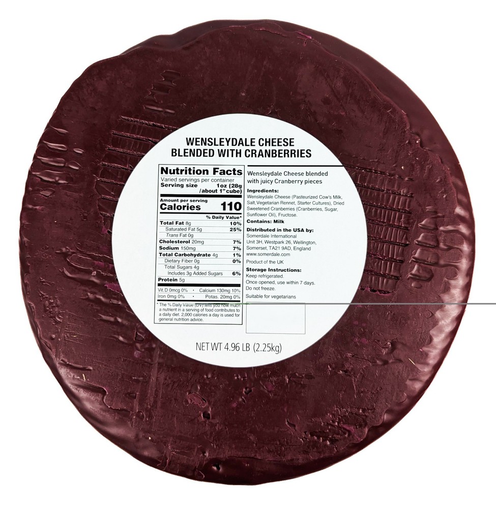 Wensleydale with Cranberries 2 x 1lb