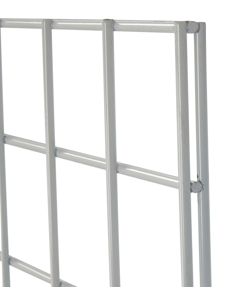 Wire Grid Panel 2' x 4' with 4 Wall Mounts White Retail Display Craft Gridwall