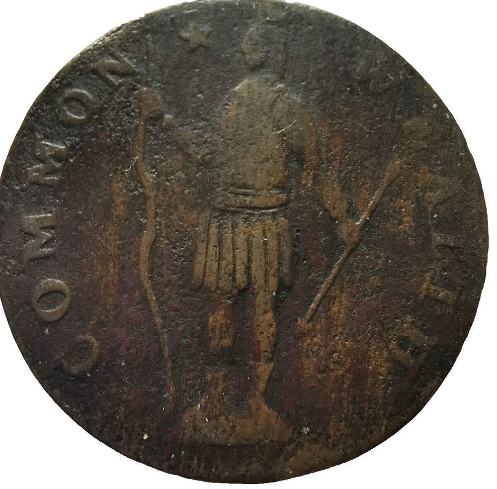 1788 US MASSACHUSETTS Cent Cooper Coin
