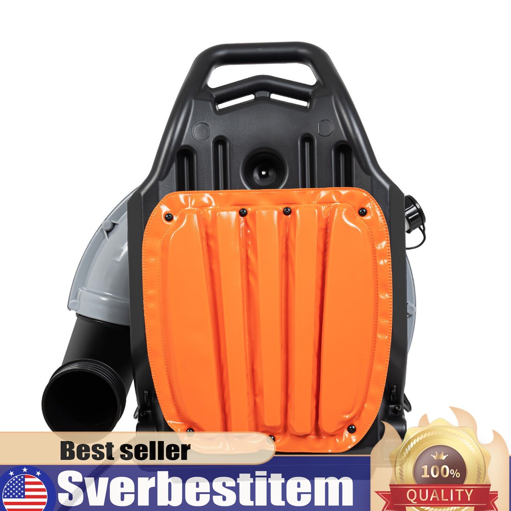 63CC 2-Stroke Backpack Gas Leaf Blower with High Efficiency and Comfort