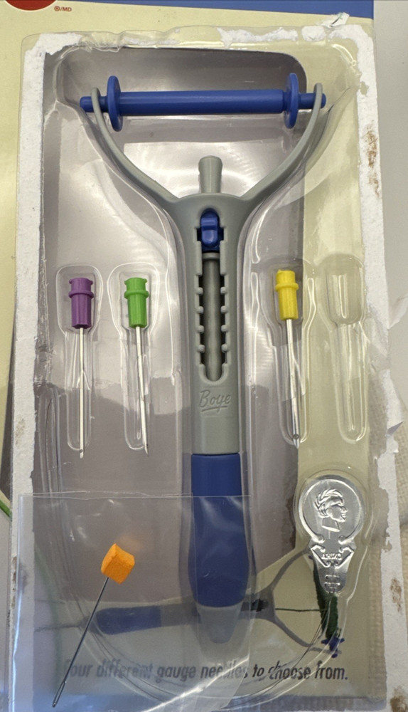 Needle Creations Punch Needle Kit Bee and Punch Needle Tool Kit - Open + Started