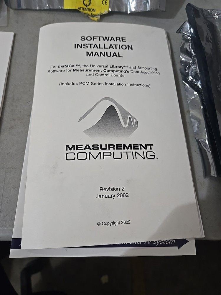 MEASUREMENT COMPUTING ANALOG BOARD CIO-DAC08/16