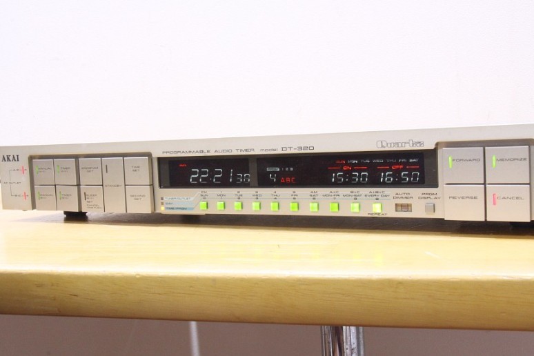 AKAI DT-320 Vintage Digital Audio Timer Component Stereo System