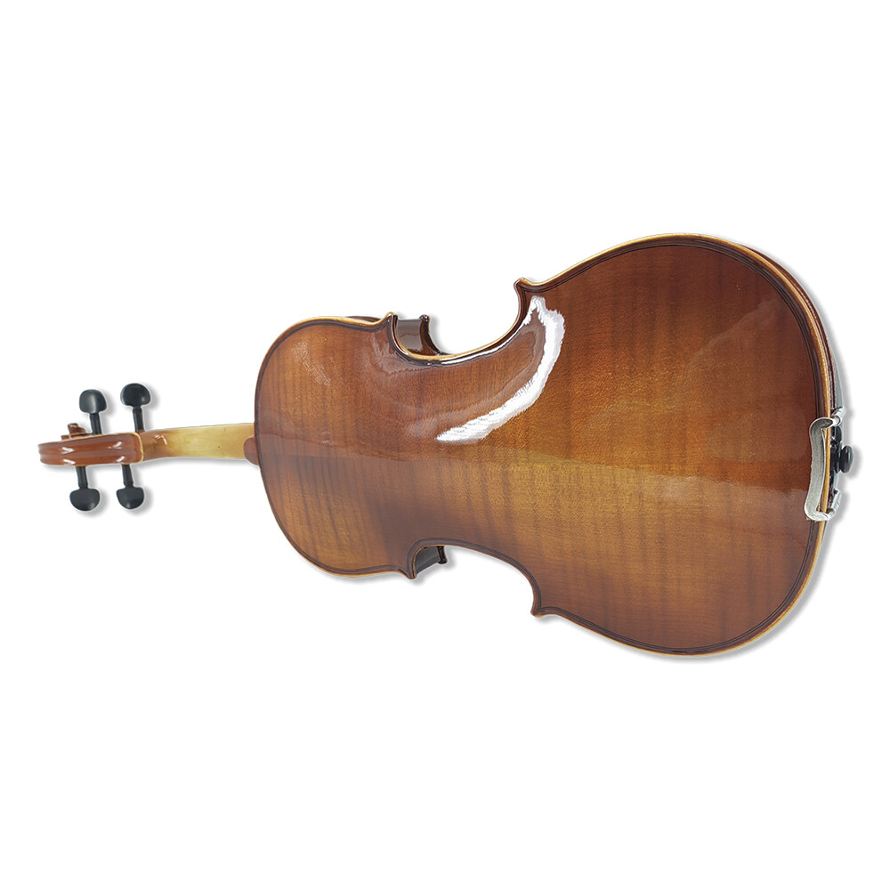 4 String 4/4 Violin Solid Wood Ebony Fittings Accessory Professional Lerners