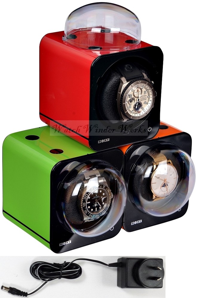 Fancy Brick Triple Automatic Watch Winder system-model: 3FB-F-CLRS -BRILLIANT!