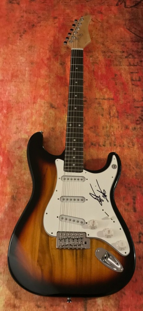 GFA Misguided Roses I'll Be * EDWIN McCAIN * Signed Electric Guitar E4 COA