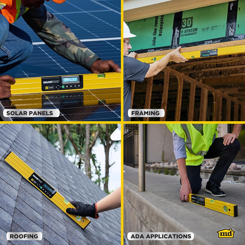 Gen3 SMARTTOOL® 47.25" Digital Level with Case - Accurate Precision Tool