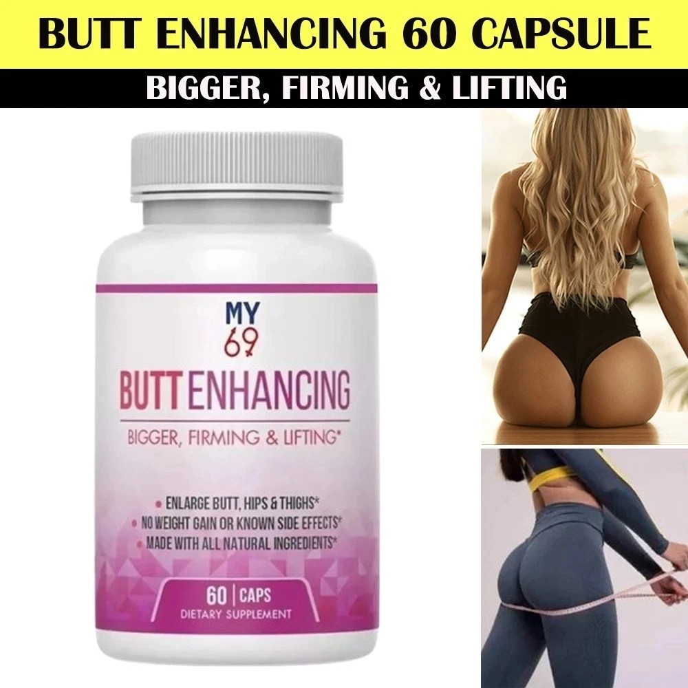 BIGGER BUTT, HIPS & BREAST– 100% Natural – 60 Pills