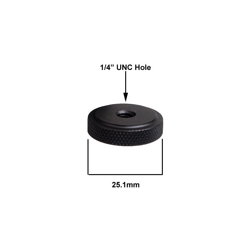 WindTech M-13 Large 25mm Diameter 1/4" Locking Nut
