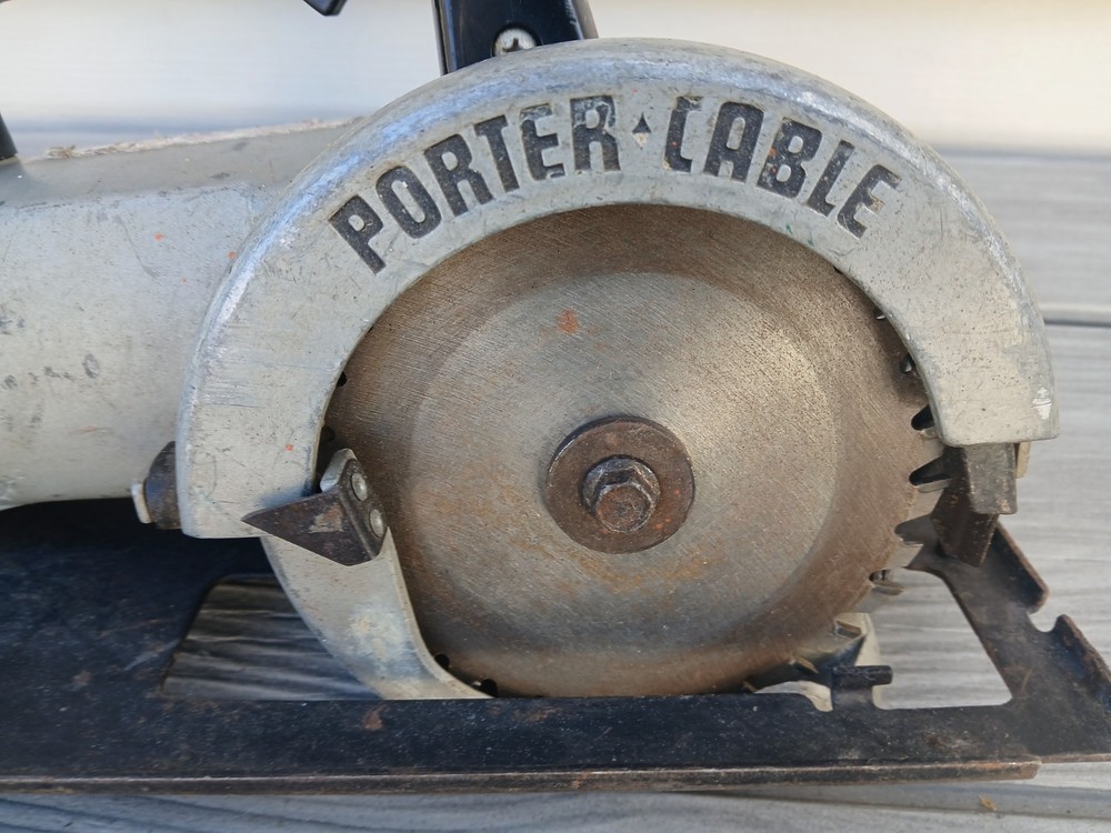 Porter Cable Model 314 Circular Trim Saw 4-1/2 Worm Drive