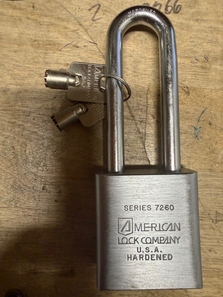 american padlock 7200 series